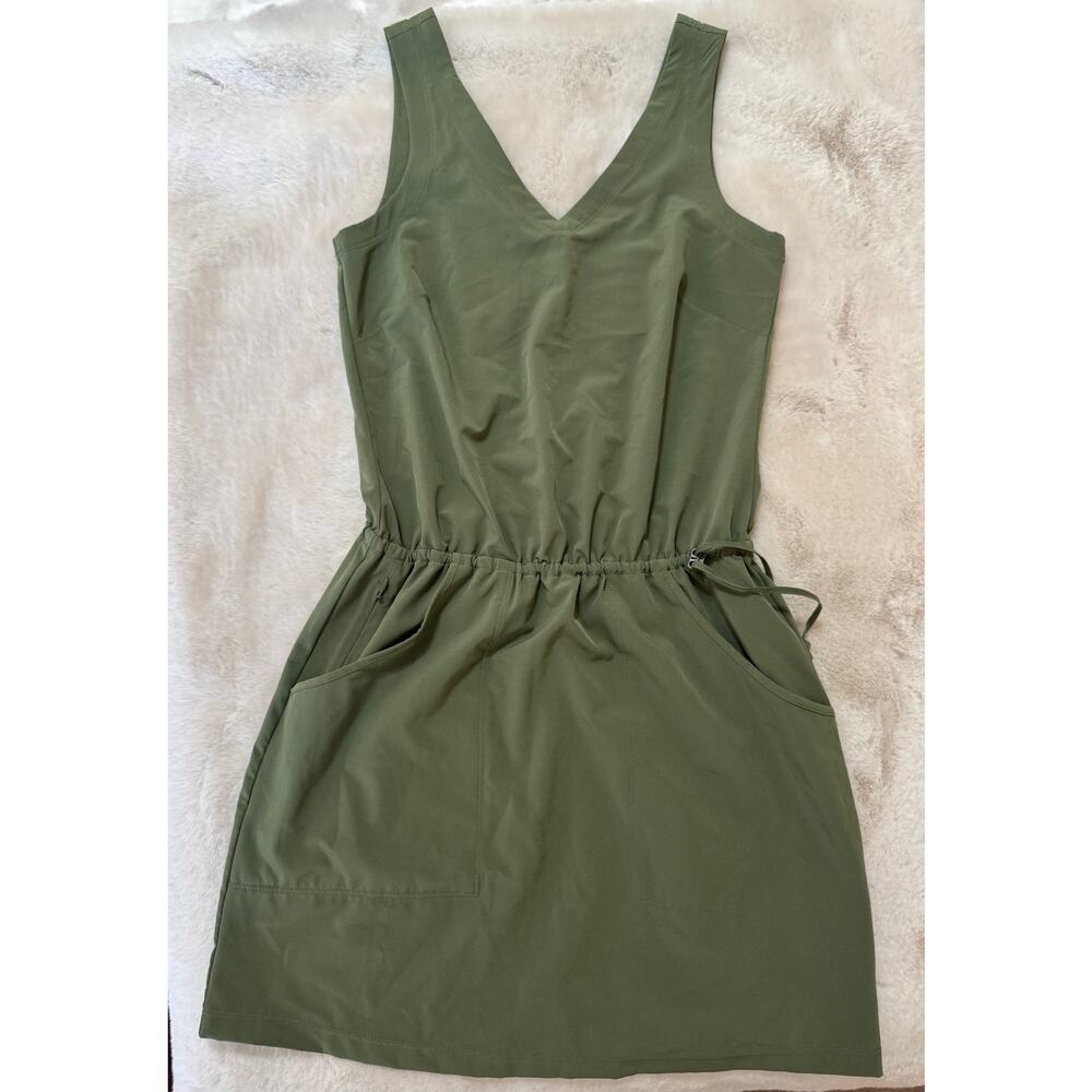 Toad & Co. Olive Green Liv Dress Athletic Sporty Size XS